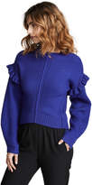 Thumbnail for your product : Jason Wu Grey Shoulder Detail Wool Sweater