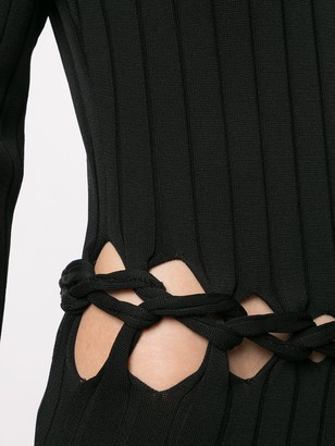 Dion Lee Braid Detail Knitted Dress