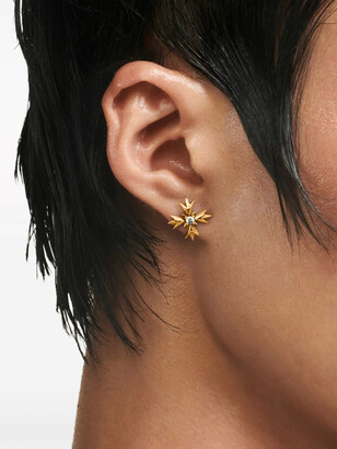 Emanuele Bicocchi Crest crystal-embellished earring - ShopStyle