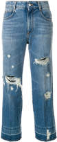 Stella McCartney distressed cropped jeans