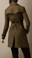 Thumbnail for your product : Burberry Mid-Length Cotton Poplin Trench Coat