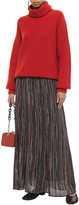 Thumbnail for your product : M Missoni Ribbed Metallic Crochet-knit Maxi Skirt