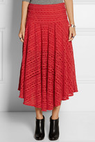 Thumbnail for your product : Preen Line Clare embroidered tulle midi skirt