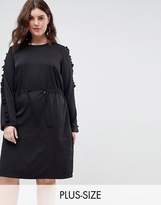 Thumbnail for your product : Junarose Frill Sleeve Woven Dress