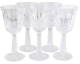 Waterford Set of 5 Ballyshannon Claret Wine Glasses