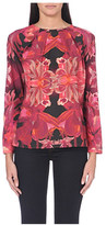 Thumbnail for your product : Ted Baker Jungle orchid print top