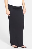 Thumbnail for your product : Nom Maternity Knit Maxi Maternity Skirt