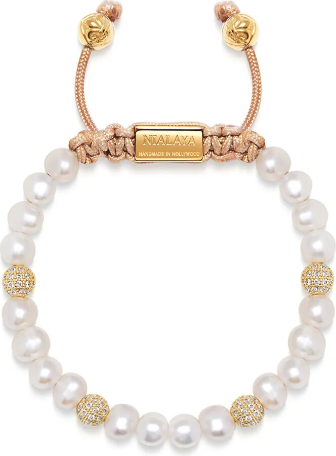 Nialaya Jewelry Freshwater Pearl Beaded Bracelet
