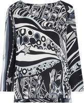 Thumbnail for your product : Emilio Pucci Printed Silk Crepe De Chine Top