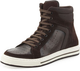 Thumbnail for your product : Kenneth Cole Suite Locker Perforated Sneaker, Brown