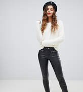 Thumbnail for your product : Bershka coated pant
