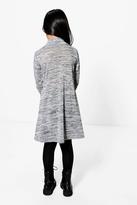 Thumbnail for your product : boohoo Girls Roll Neck Swing Dress