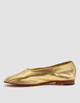 Thumbnail for your product : Martiniano Glove Slip-On Shoe in Gold