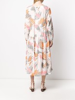 Thumbnail for your product : Closed Foliage-Print Flared Dress