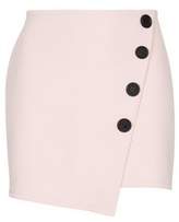 Thumbnail for your product : New Look Girls Pale Pink Button Wrap Front Skort
