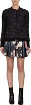 Thumbnail for your product : Thakoon Leather Inset Pleated Mini Skirt-Black