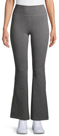 grey flare yoga pants