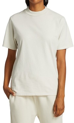 LES TIEN Mockneck Short-Sleeve T-Shirt