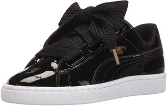 puma black womens trainers
