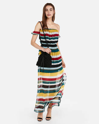 express flutter sleeve dress