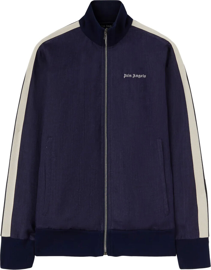 Palm Angels Logo-Embroidered Track Jacket