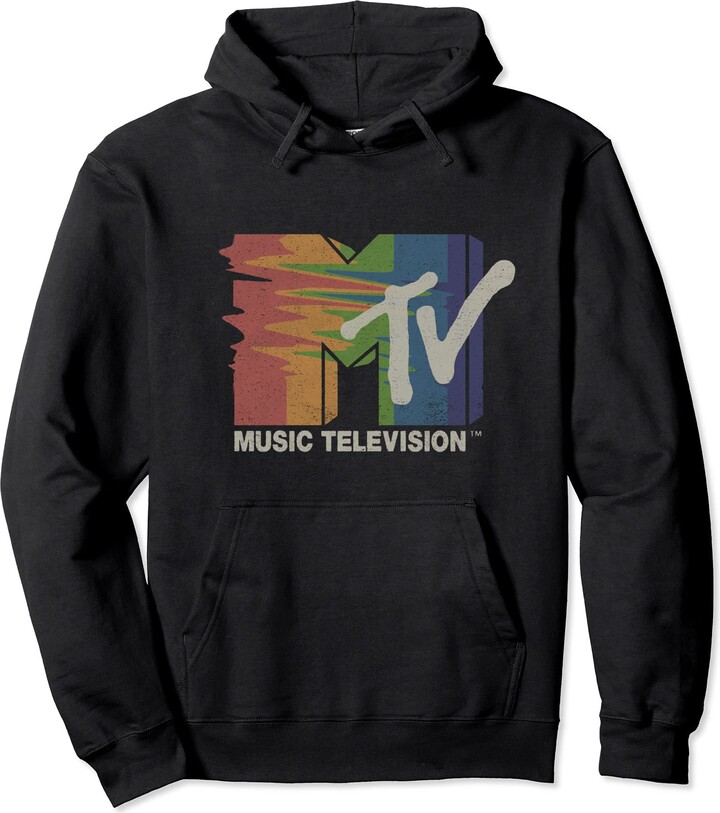 Mademark x MTV Retro MTV Rainbow TV Glitch Television Screen Color