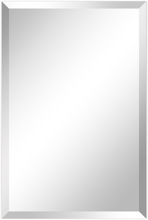 Empire Art Direct Frameless Beveled Prism Rectangle Wall Mirror ShopStyle