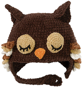 San Diego Hat Company Black Owl Beanie