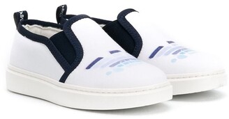 Emporio Armani Kids Watermark Sneakers