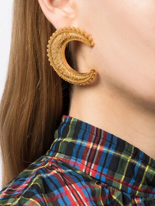 Natia X Lako Moon earrings