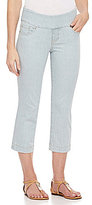Thumbnail for your product : Jag Jeans Felicia Cropped Railroad Stripe Pants