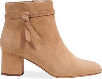 Kate Spade Knott Suede Ankle Booties