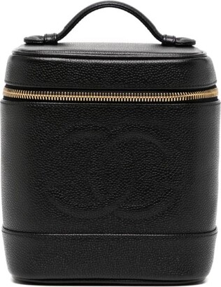 Chanel Beaute Black Sublimage Cosmetic Bag VIP Pouch NEW