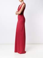 Thumbnail for your product : DSQUARED2 fitted dual strap gown