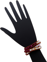 Thumbnail for your product : Chan Luu Multi Bead Wrap Bracelet