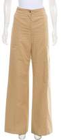 Thumbnail for your product : Veronica Beard Mid-Rise Wide-Leg Pants