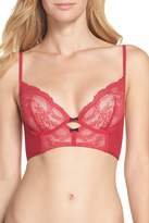 Thumbnail for your product : Betsey Johnson Lacy Glam Underwire Longline Bra