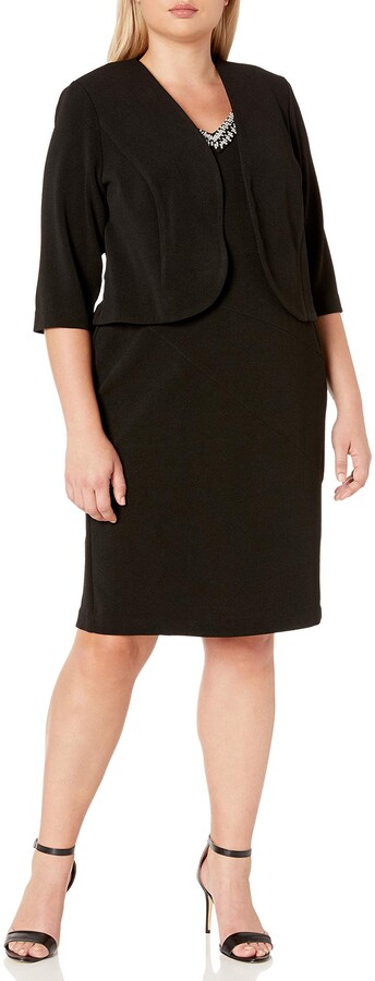 plus size jacket dresses for work