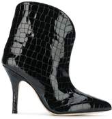 Thumbnail for your product : Paris Texas croc-effect ankle boots