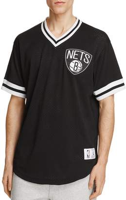 Mitchell & Ness Brooklyn Nets Mesh Nba Shooting Shirt