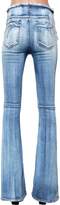 Thumbnail for your product : Unravel Tie Dyed Flare Lace-up Denim Jeans