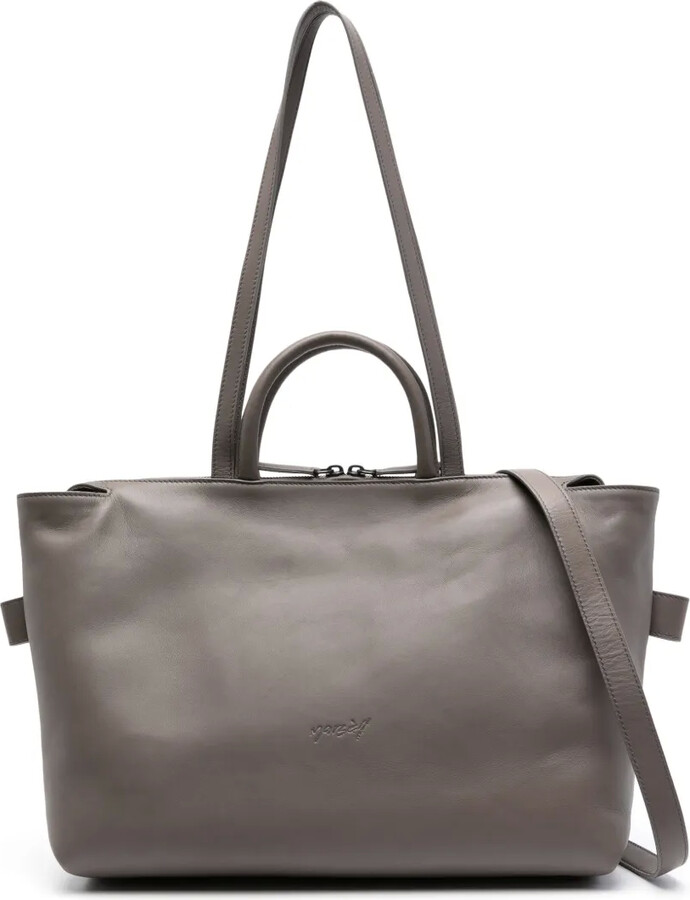 Marsèll 4 Dritta logo-debossed leather tote bag