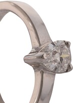Thumbnail for your product : Anita Ko 18kt White Gold Pear Diamond Ear Cuff