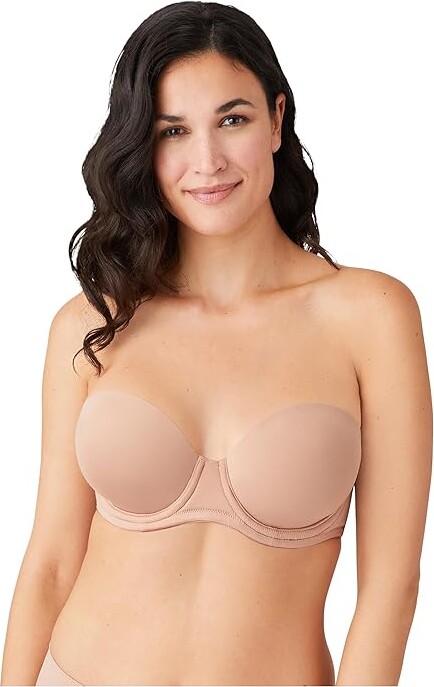 Wacoal Red Carpet Full-Busted Strapless Bra 854119 Women's Bra Roebuck : 34B, Nylon/Polyester/Spandex