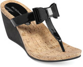 Thumbnail for your product : BCBGeneration Michelle Wedge Thong Sandals