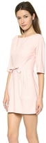 Thumbnail for your product : RED Valentino V Back Princess Seam Bow Dress