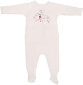 Thumbnail for your product : Bonpoint Bird Graphic Footie Pajamas, Size 1-6 Months
