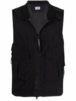 Thumbnail for your product : C.P. Company Cargo-Pocket Gilet Jacket