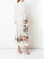 Thumbnail for your product : Oscar de la Renta Floral Script Print Dress