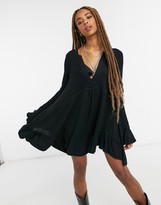 Thumbnail for your product : Free People Olivia tunic in black
